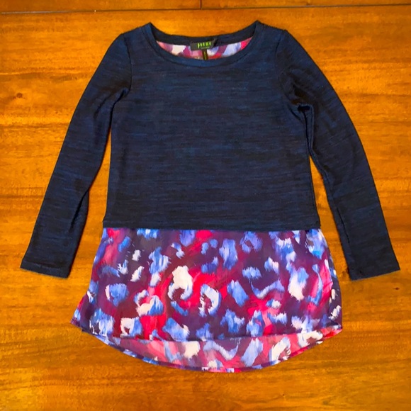 Poéme Women’s Size Small Peplum Top - Picture 1 of 8